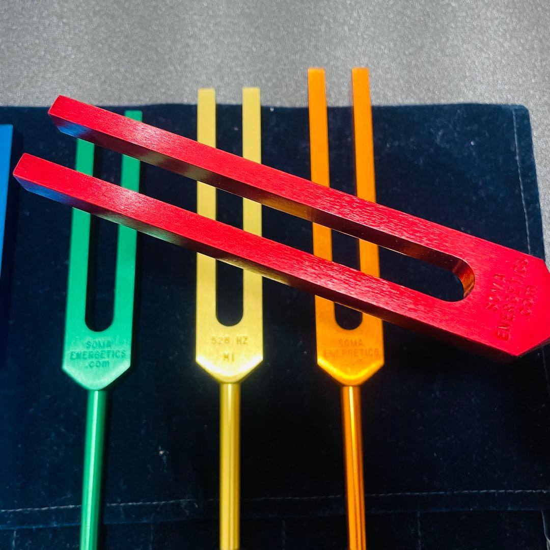 Soma Energetics社製　ソルフェジオ　音叉　エナジーチューナー