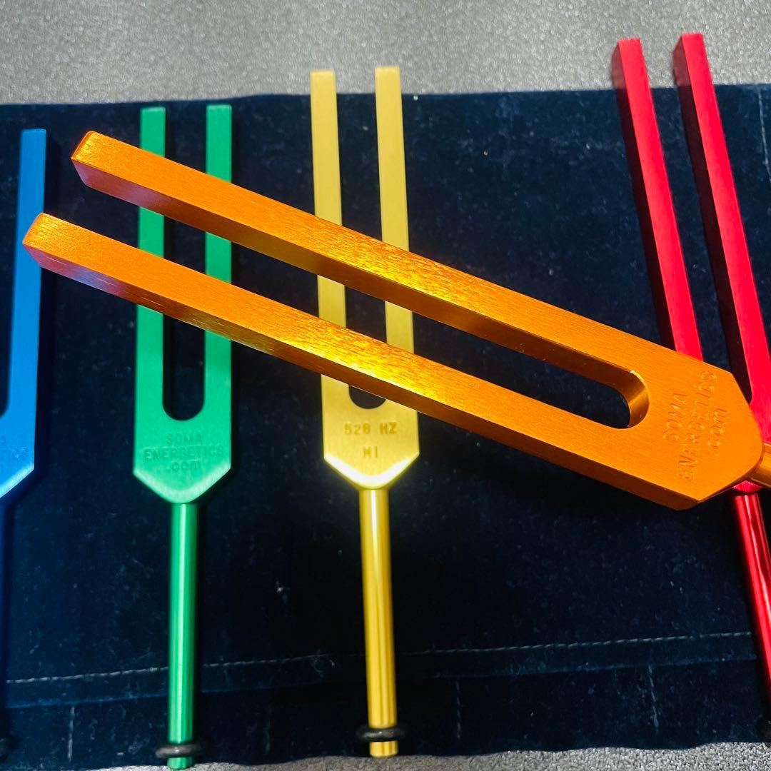 Soma Energetics社製　ソルフェジオ　音叉　エナジーチューナー