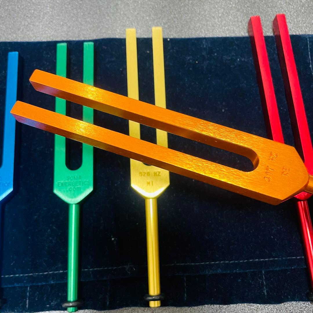 Soma Energetics社製　ソルフェジオ　音叉　エナジーチューナー