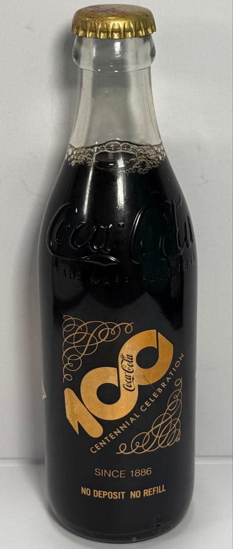 【１点限定】Coca-Cola 100周年 記念瓶 1本