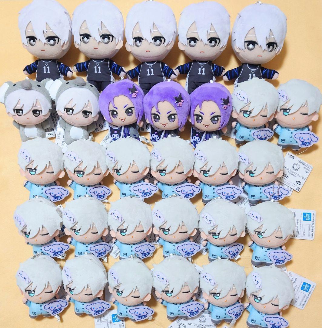 ブルーロック ちびぐるみ 凪誠士郎 御影玲王 サンリオ ナムコ ともぬい