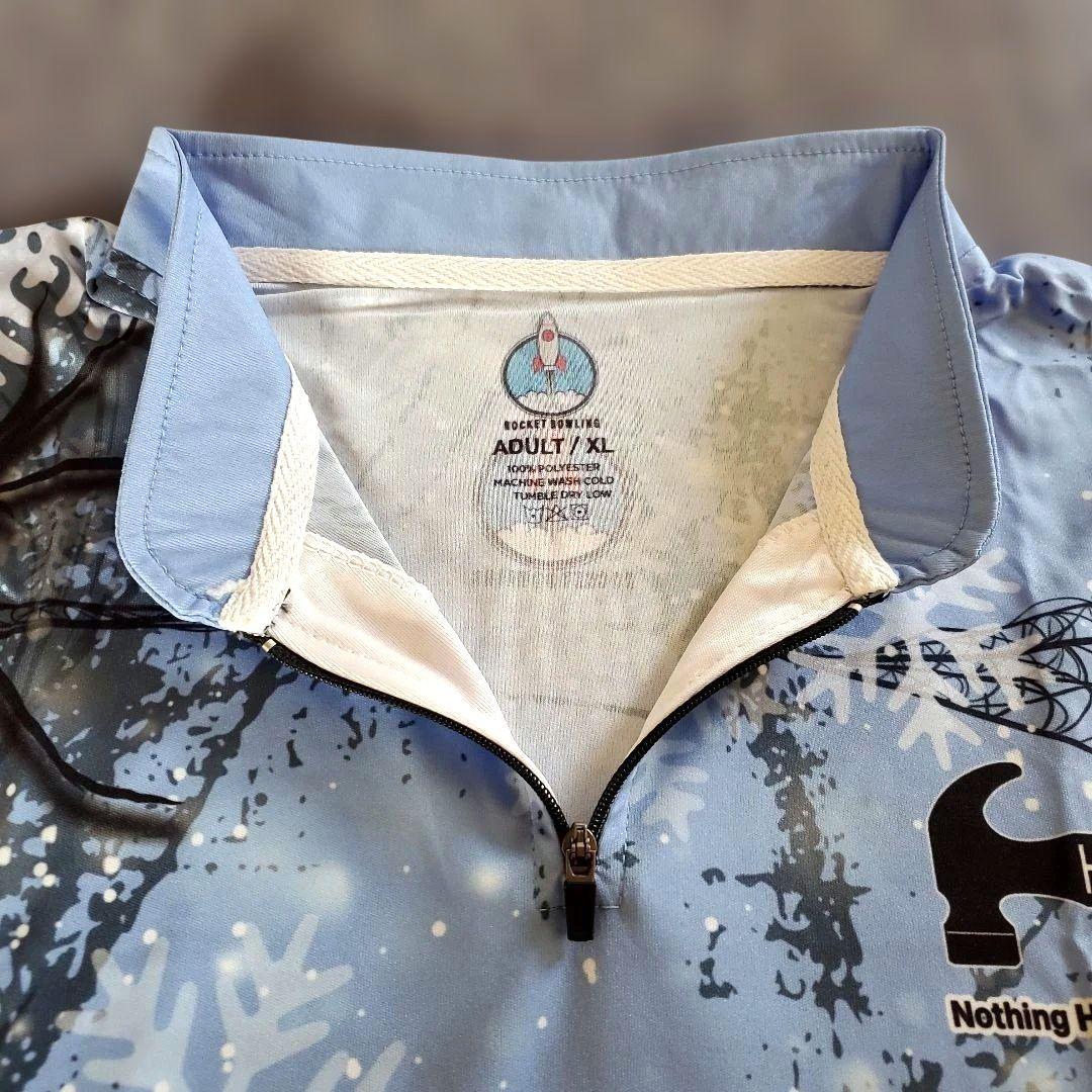 新品✨ブラックウィドー　ハンマー【3L】ブルー　蜘蛛　雪　ボウリングウェア