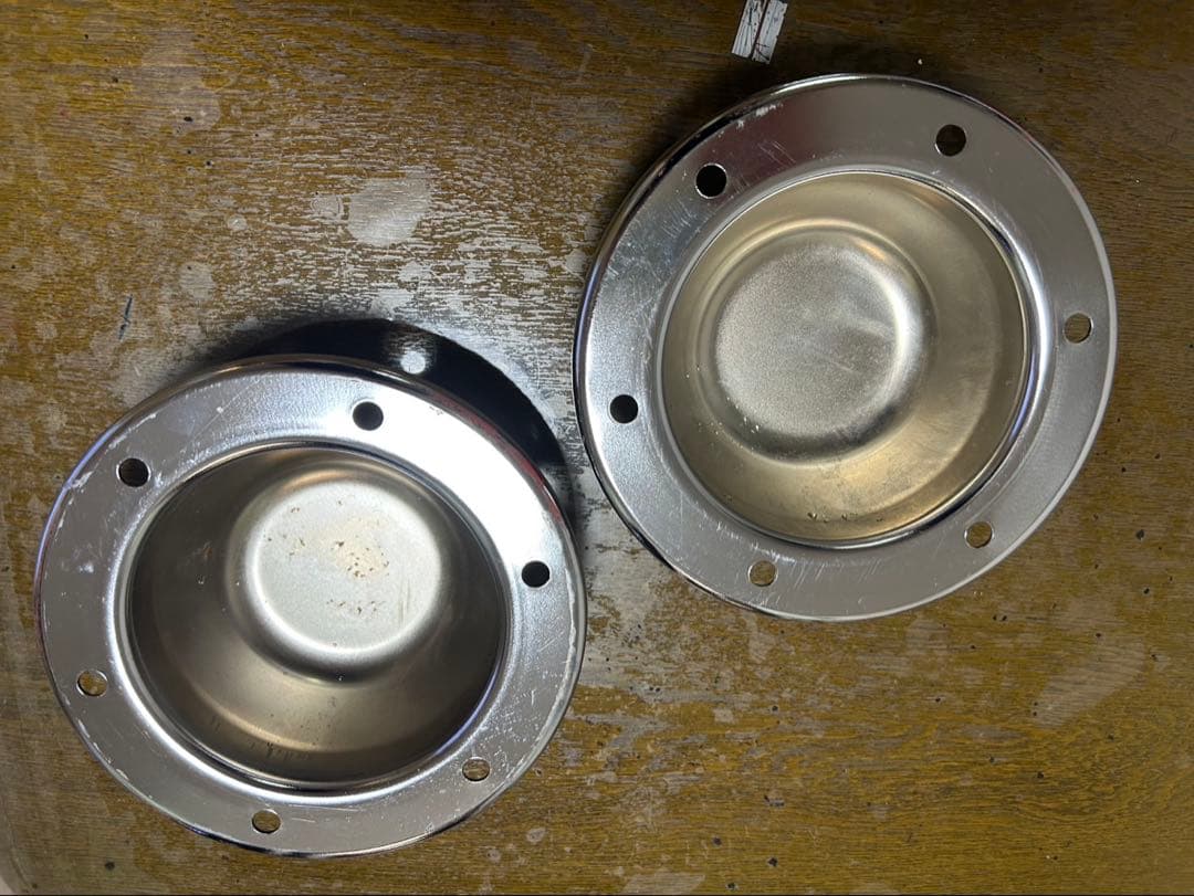 日産ビックサム　メッキ　フロント　ハブ