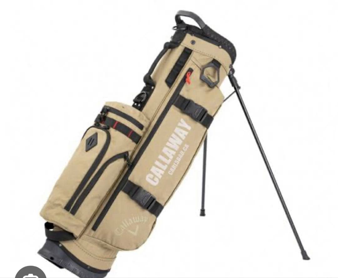 キャロウェイ　キャディバッグ　ベージュ　ダークサンド　レイドバック