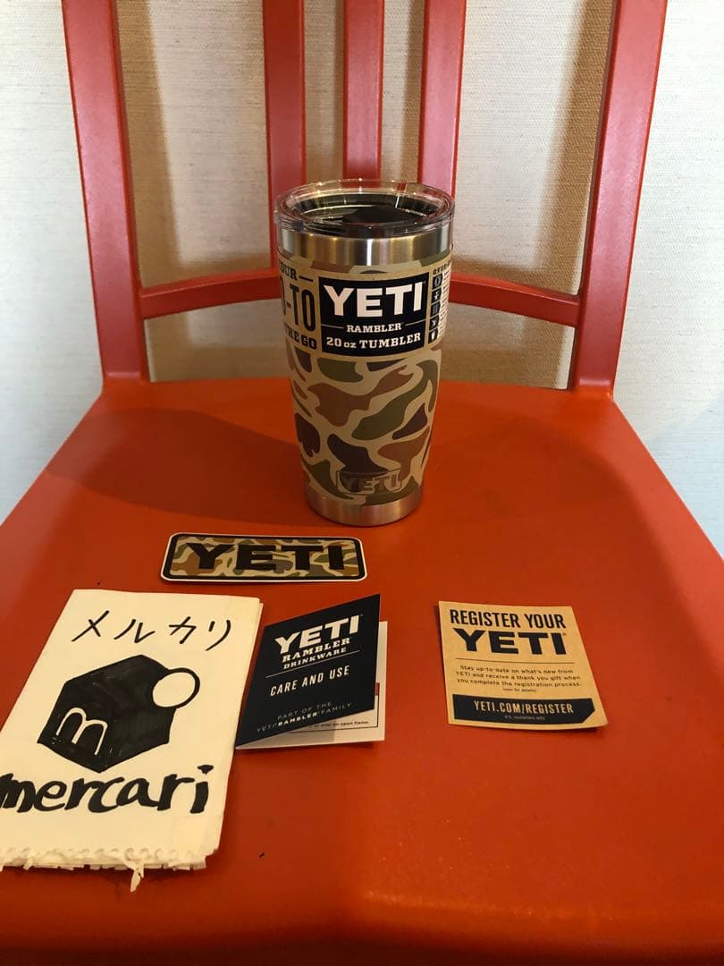 TNイエティ　タンブラー　迷彩