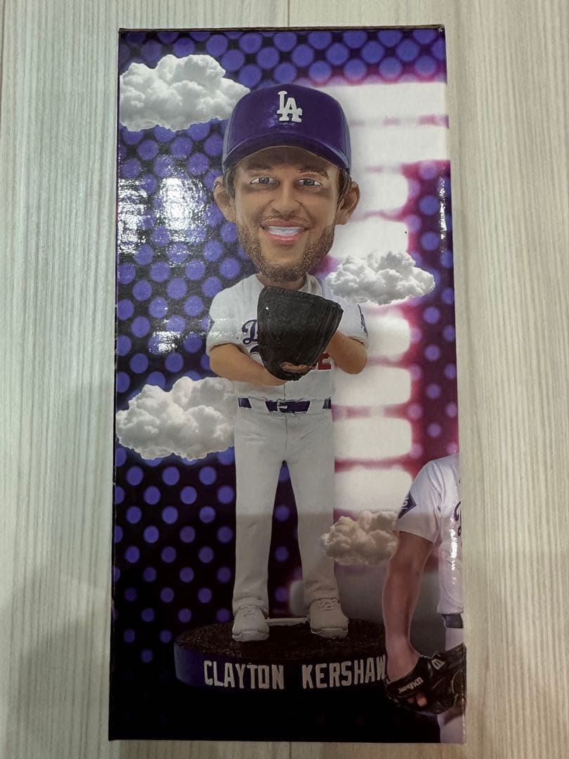 [球場限定・非売品］WS連覇！カーショーボブルヘッド