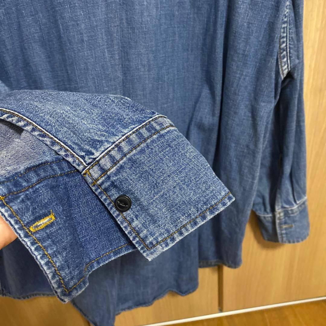 ジャーナルスタンダード ライトオンスデニムシャツ ブルー