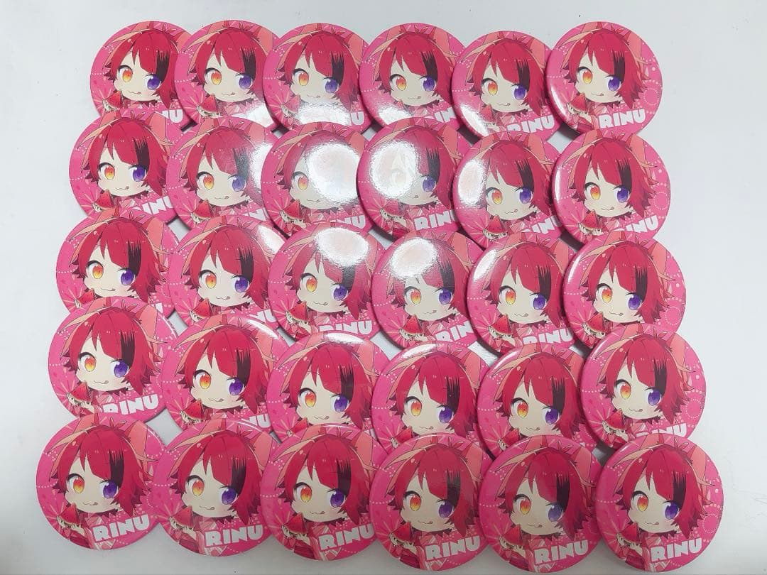 すとぷり 莉犬くん缶バッジ 2022 Summer デフォ