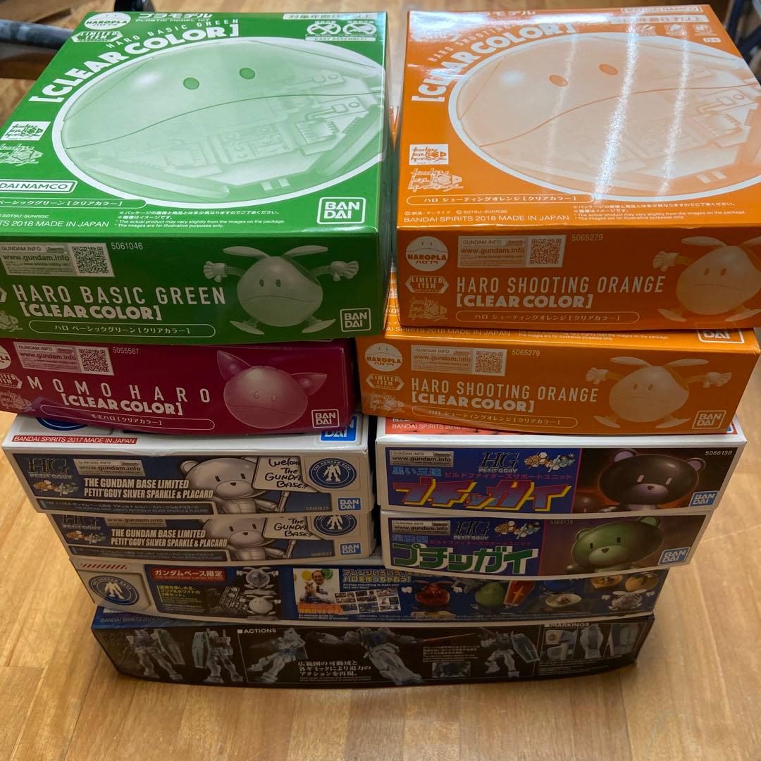 プッチガイ、ハロセット　ガンプラ