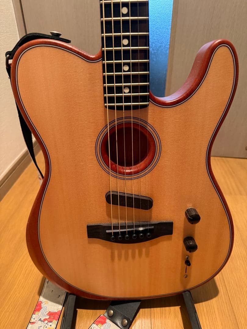 ギター fender american acoustasonic telecaster