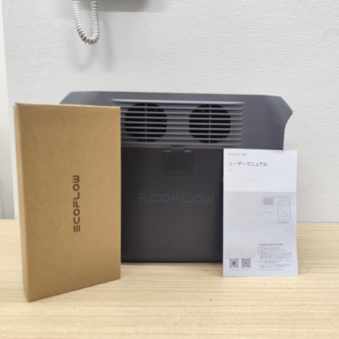 セール！【公式認定整備済品】EcoFlow Delta3 1500ポータブル電源