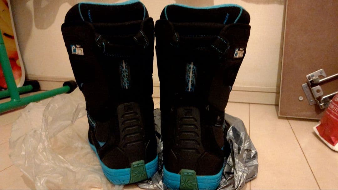 head スノーボードブーツ レディース サイズ23cm 黒/青 BoAダイヤル