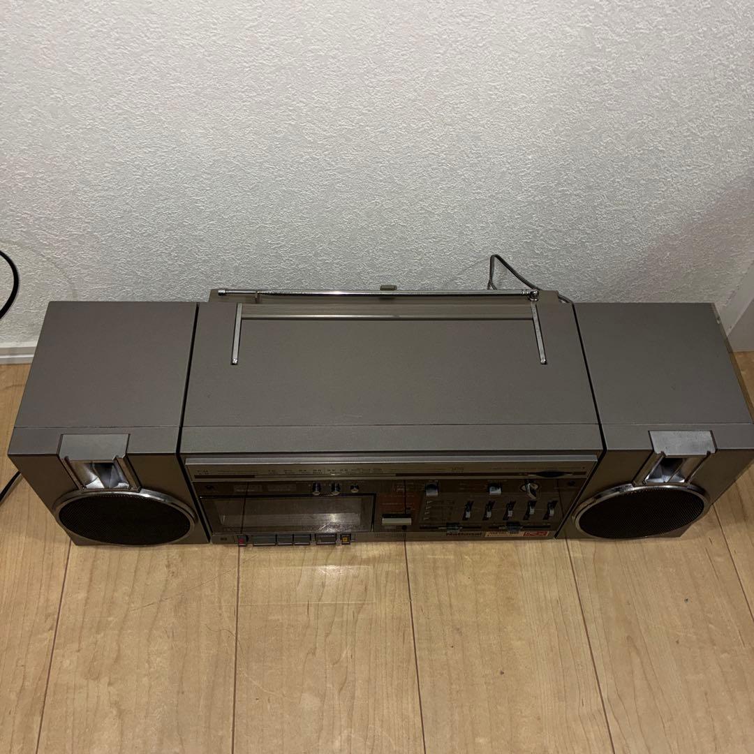貴重　動作品　National RX-C46 ポータブルステレオコンポ