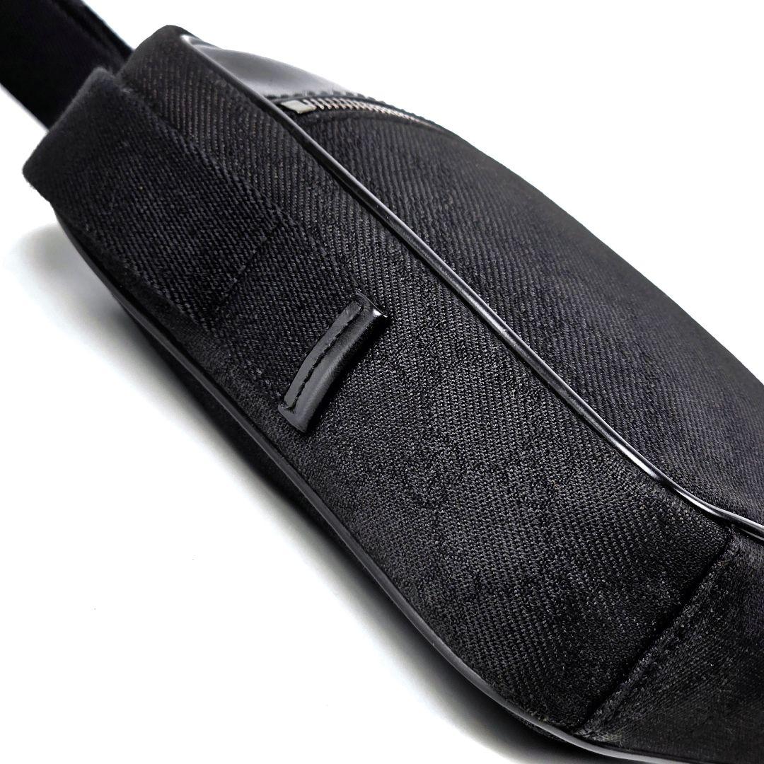 美品 グッチ GUCCI GG キャンバス レザー ショルダーバッグ