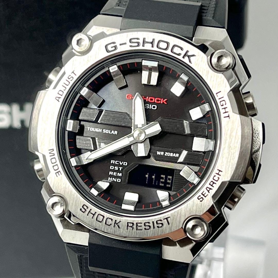 【極美品/稼働】カシオ G-SHOCK GST-B600 アナデジ 腕時計
