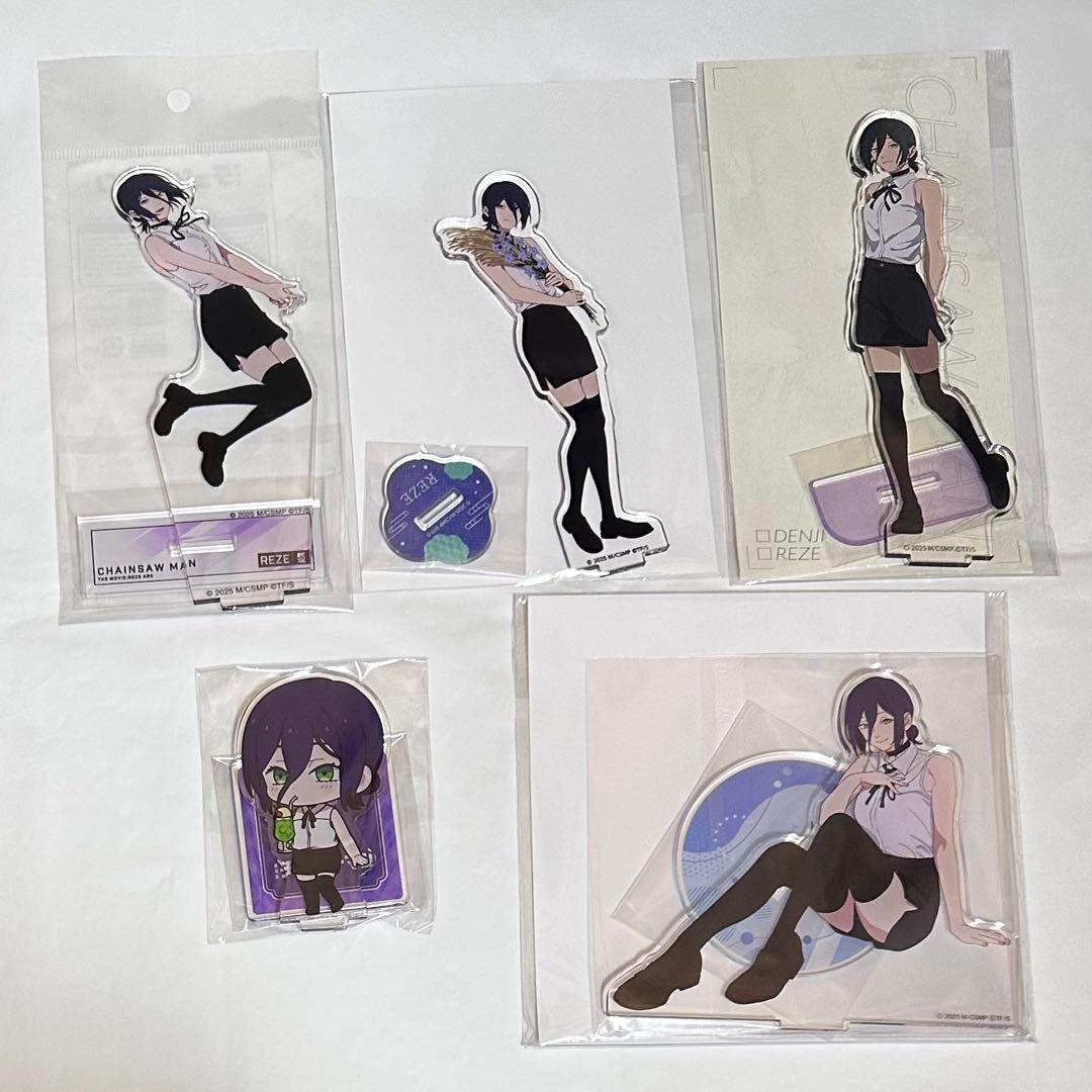 チェンソーマン レゼ アクリルスタンド アクスタ セット