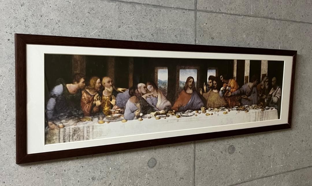 限定マット額装/レオナルド ダ ヴィンチ/最後の晩餐