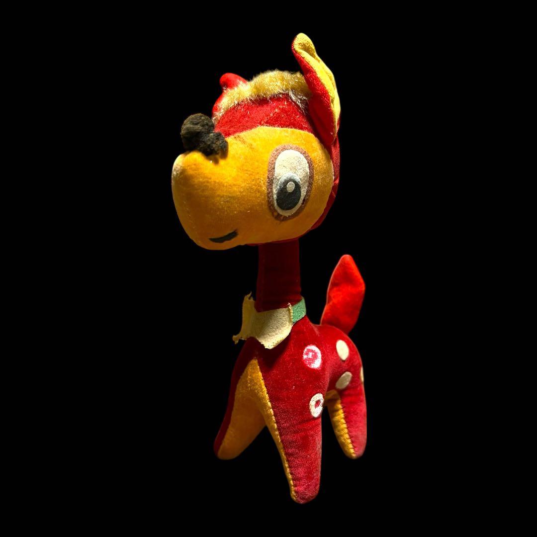 【限界価格！】《入手困難》昭和レトロ 内藤ルネ 陶器製バンビ親子セット 置物