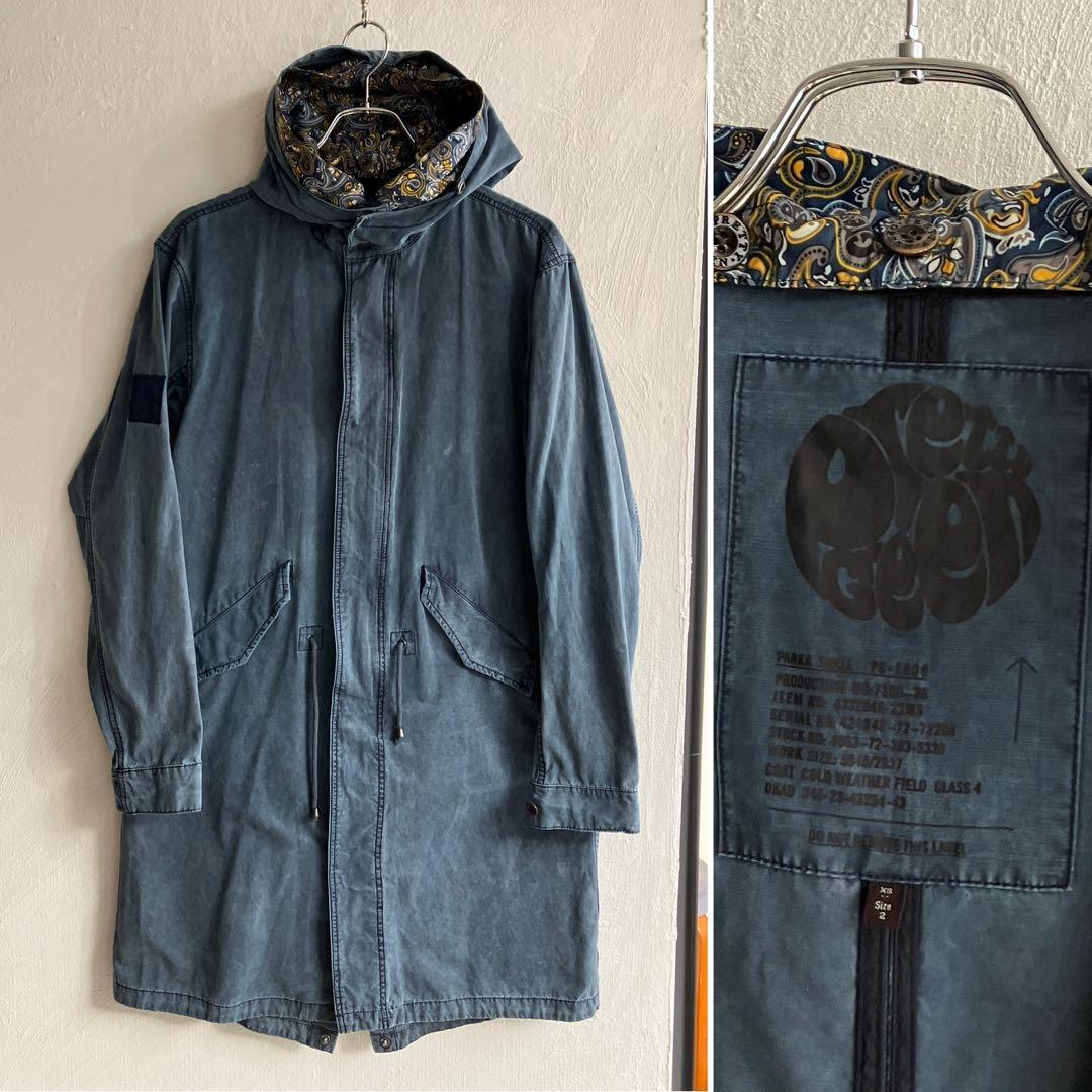 美品 pretty green モッズコート プリティーグリーン ネイビー