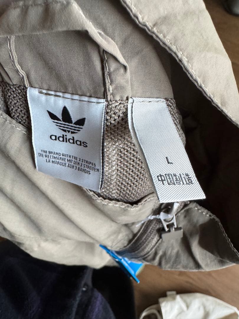 adidas Real Madrid ジャージ Lサイズ ベージュ