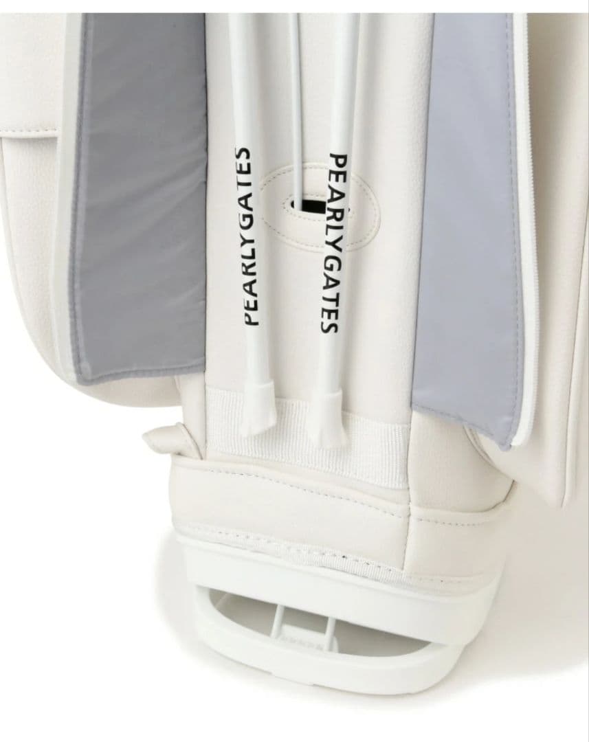 PEARLY GATES スタンド式キャディバッグ ホワイト