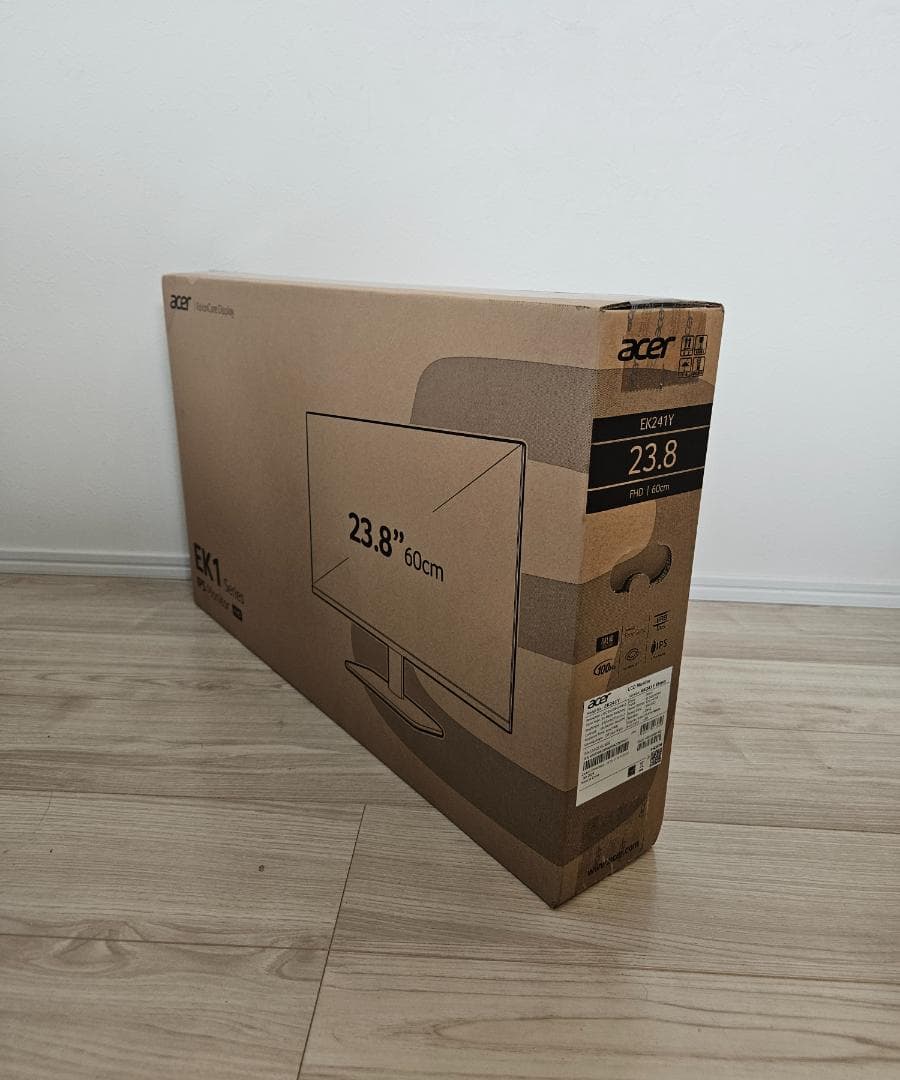 Acer / 23.8インチ モニター FHD (新品●未使用)