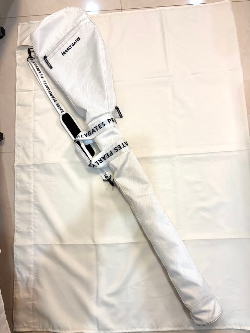 PEARLY GATES ゴルフクラブバッグ ホワイト