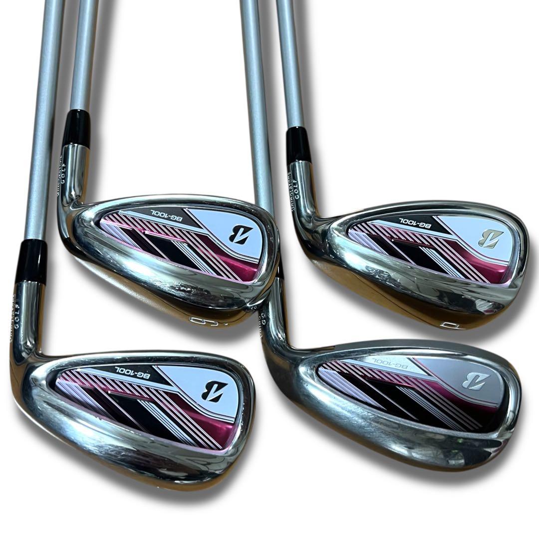 豪華 美品 初心者 ブリジストン レディースクラブ8本セット BG-100L