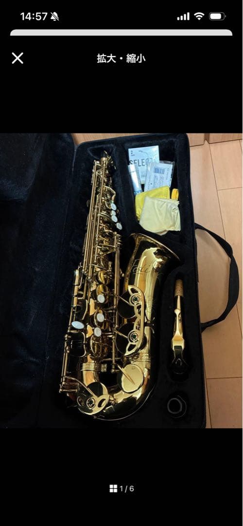 ⭐︎Festiゴールド アルトサックス 島村楽器