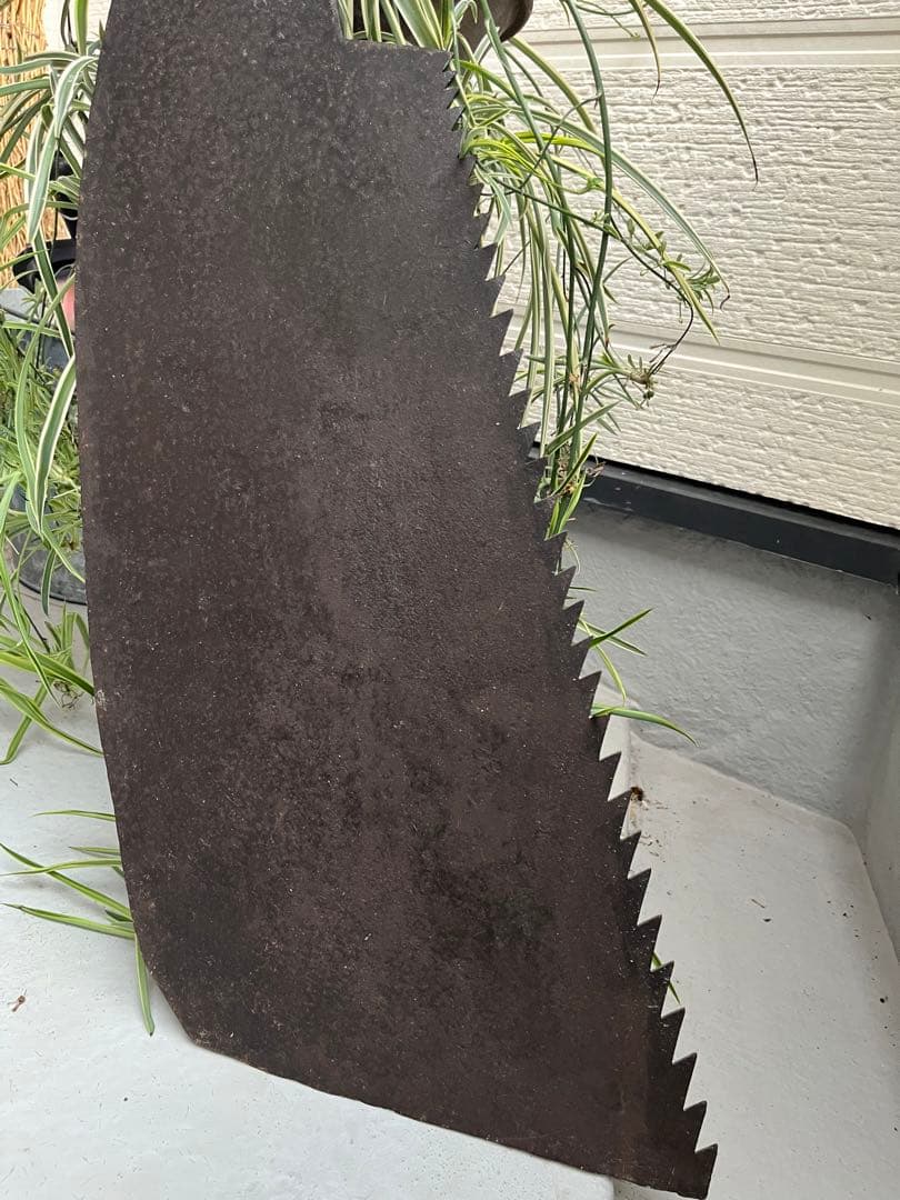 大鋸　木挽鋸　前挽大鋸　ノコギリ　古民具　大工道具　アンティーク