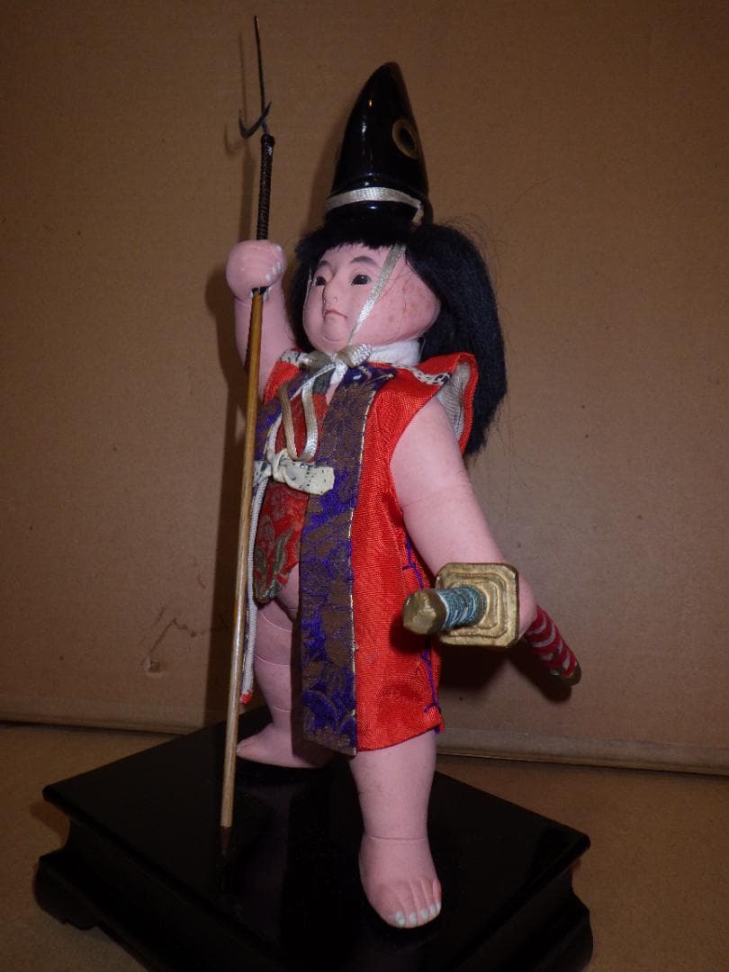 歴史物 加藤一冑 金太郎 御所人形 真多呂人形 武者人形 五月人形 日本人形 箱