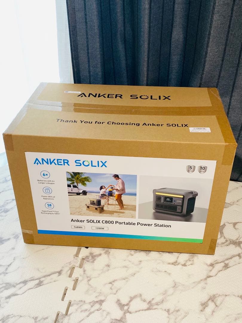 未開封 ANKER SOLIX C800 ポータブル電源