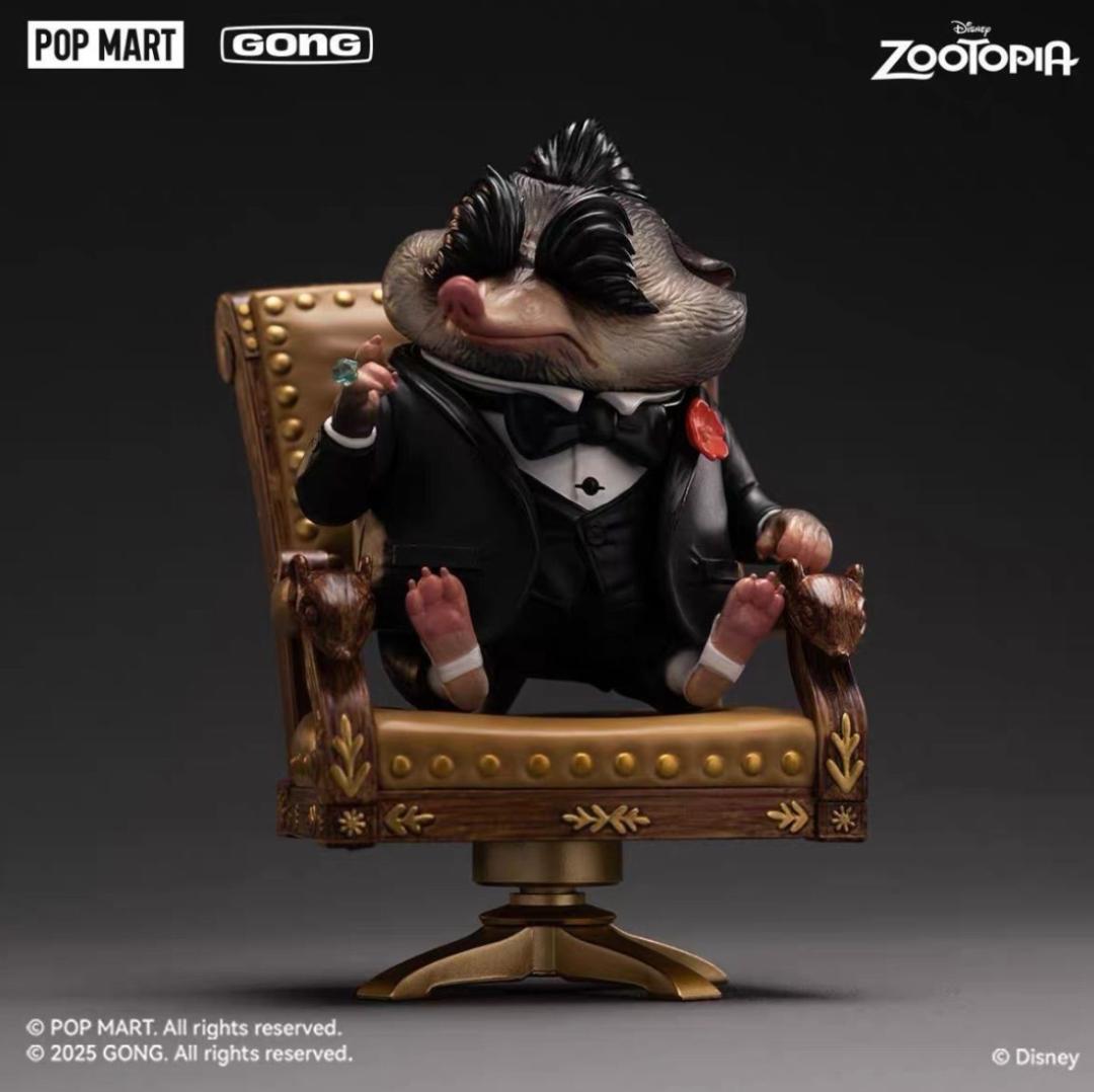 POP MARTxGONG ズートピア2 Mr.ビッグ 可動フィギュア 海外限定