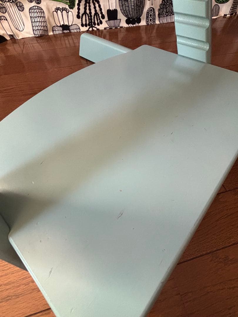 ストッケ　トリップトラップ　ベビーチェア　アクアブルー