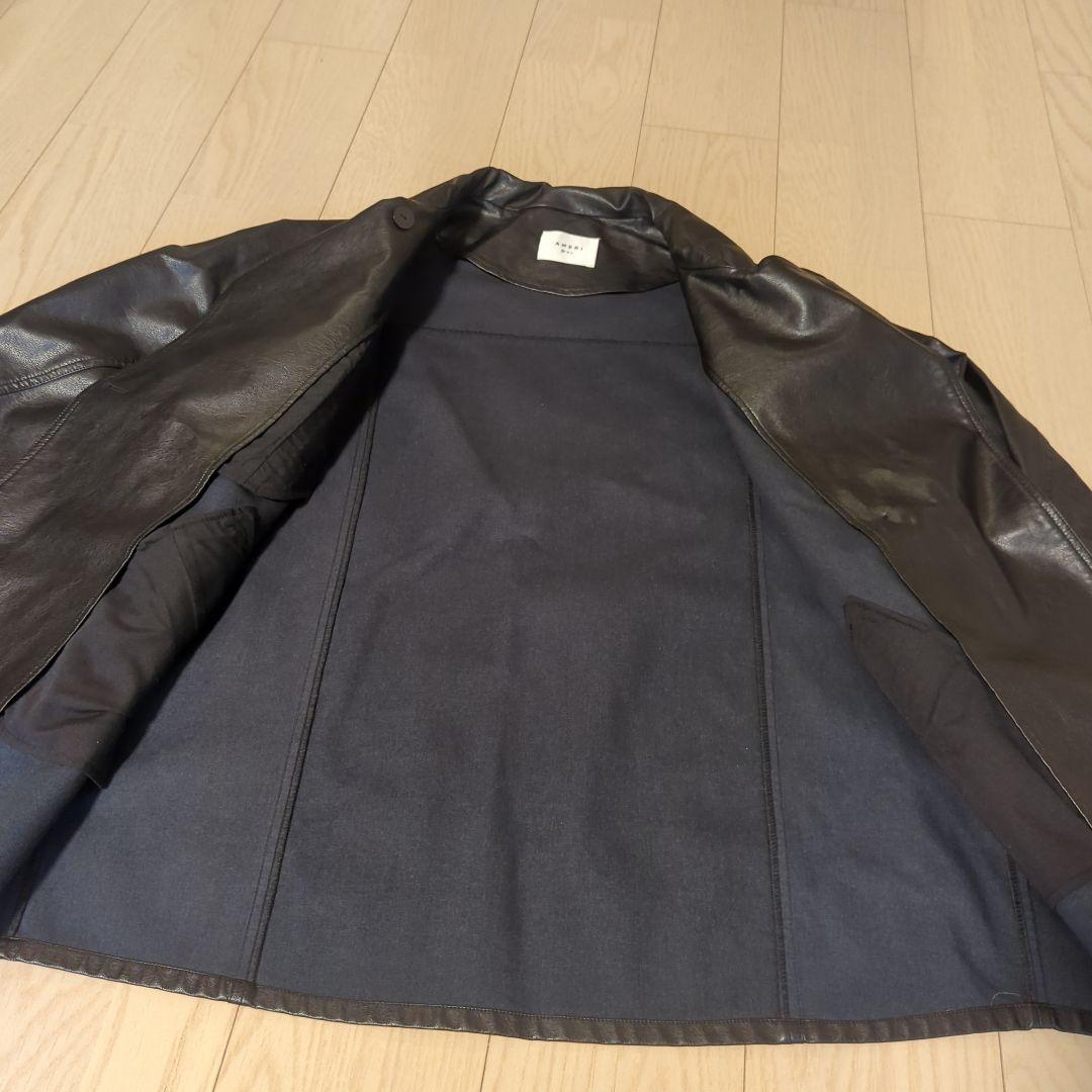 Ameri　USED LIKE SYNTHETIC LEATHER JACKET