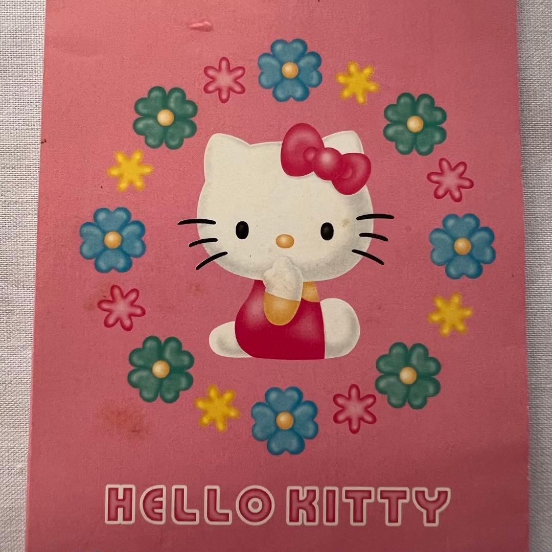 希少❤️キティちゃん　一筆せん　メモ帳　平成レトロ