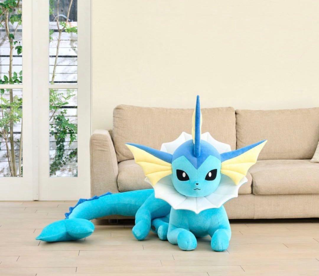 新品未開封品 等身大ぬいぐるみ シャワーズ 受注品