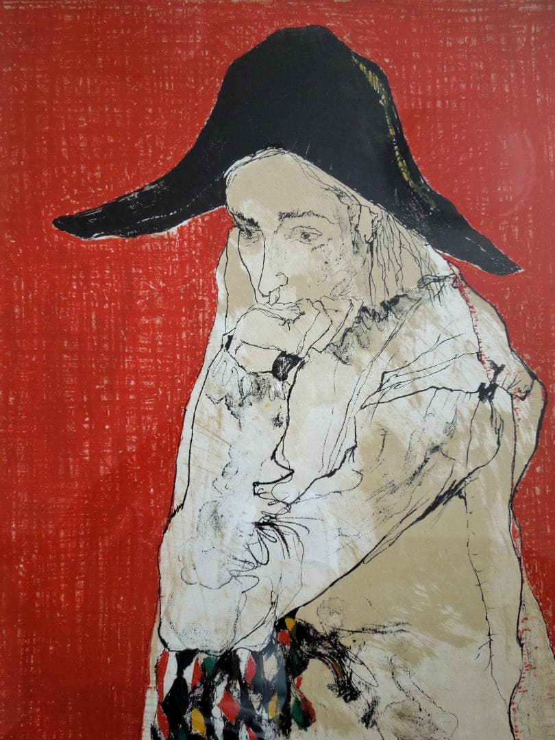 レア　真作　1977年　ジャン　ジャンセン　大判　直筆サイン　ピカソ　ダリ