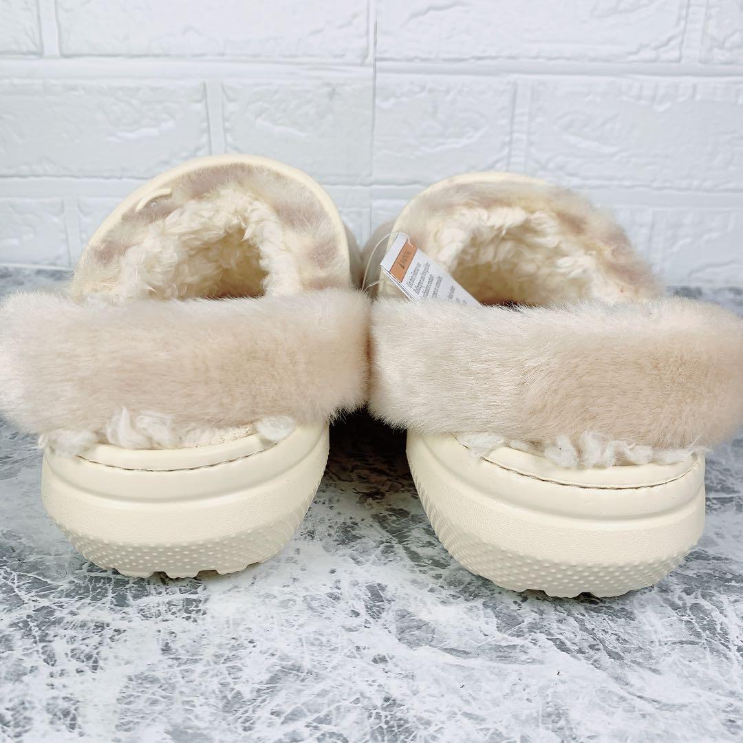 【完売品】きゃりーぱみゅぱみゅ × クロックス ファー レオパード 23cm