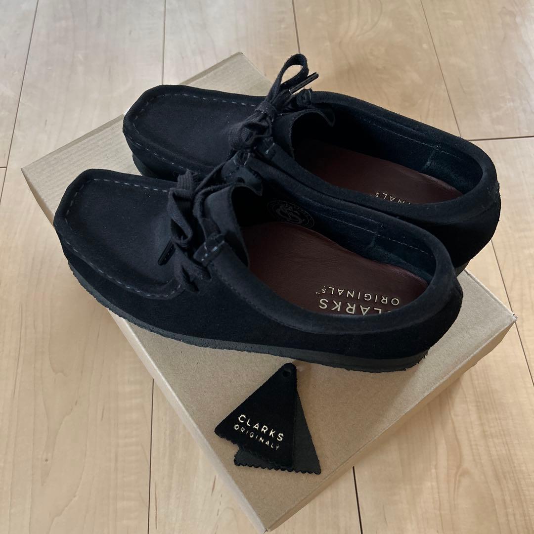 Clarks ブラック　ワラビー