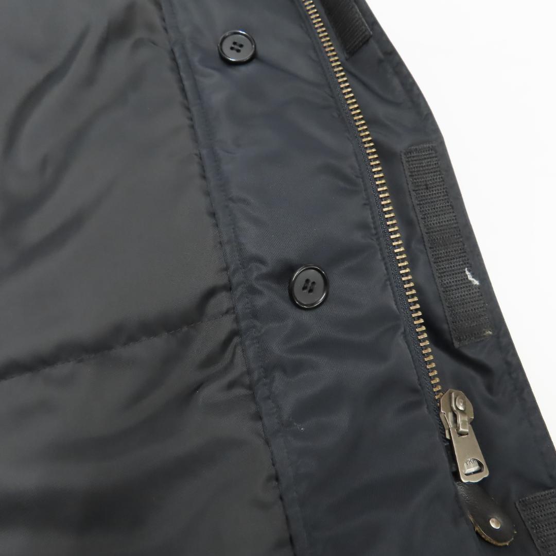 00AW NEIGHBORHOOD バイカラー ワイヤー モッズ ジップ コート