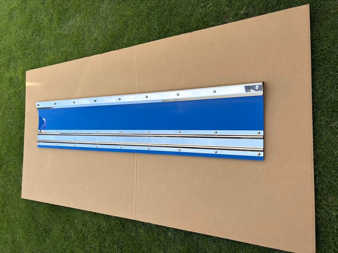 サービス品　軽トラック長タレ　一枚物　青ゴム　ステンレス　ハイゼット　キャリー等