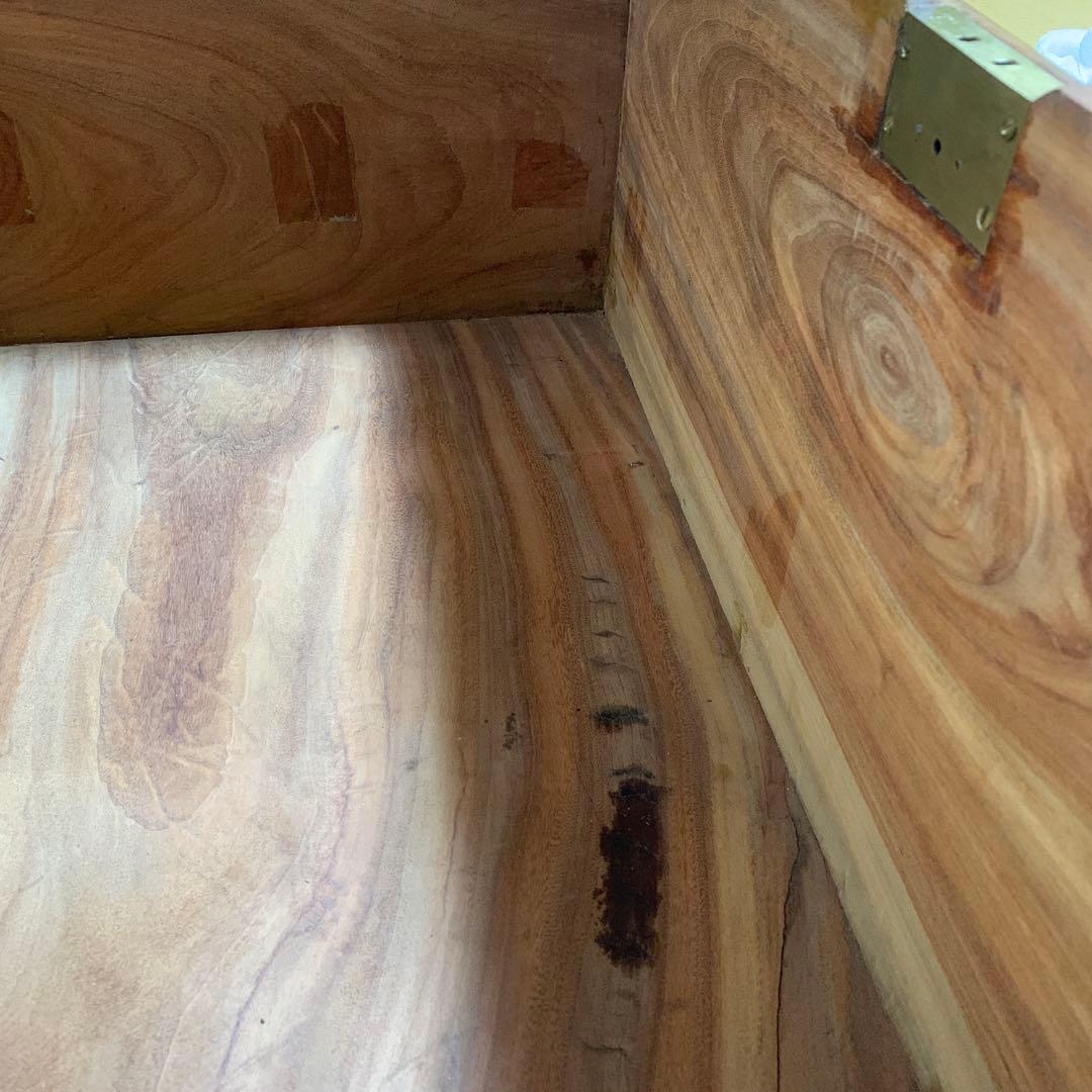 アンティーク! 楠の木トランク