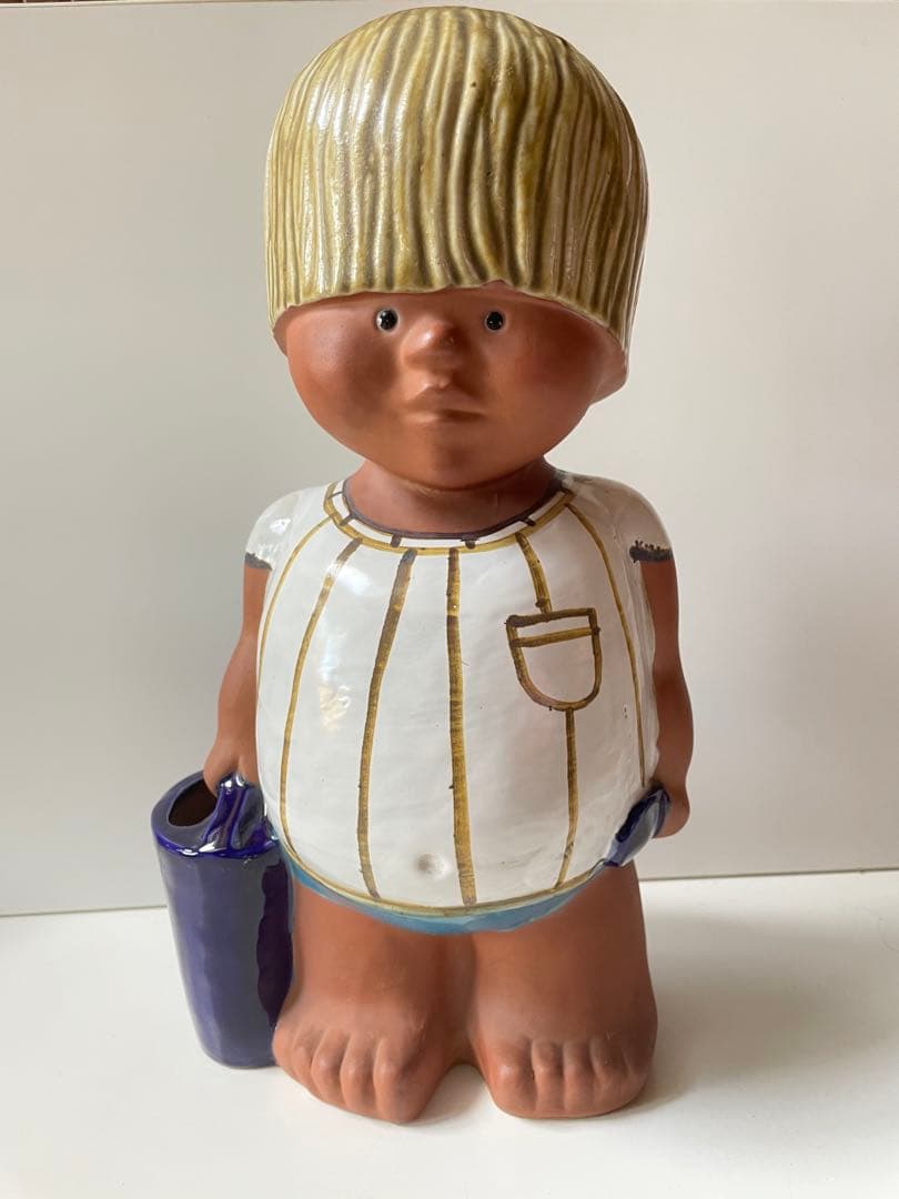 リサ・ラーソン 世界の子どもたち　陶器製　置物　希少