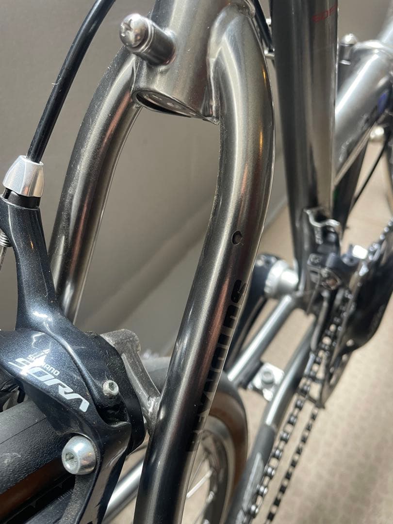 n*o様 KHS F-20R クロームシルバー　ブルホーン　クロモリ