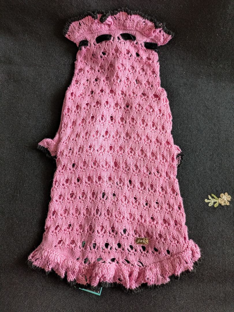 フィフィアンドロメオ　バンブーニット　ピンク　 Mサイズ