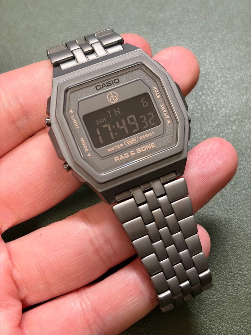 CASIO RAG & BONE A1000RCG-8BJR ラグ&ボーン