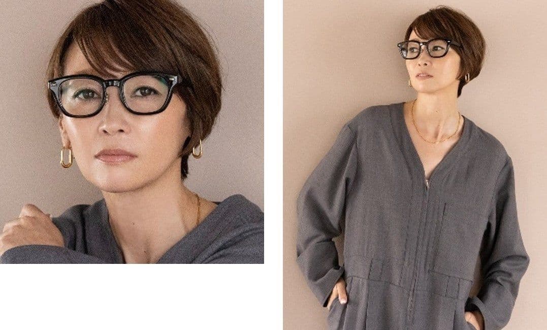 Zoff　コラボメガネ　辺見えみり dill　グレー　クリア　限定　完売