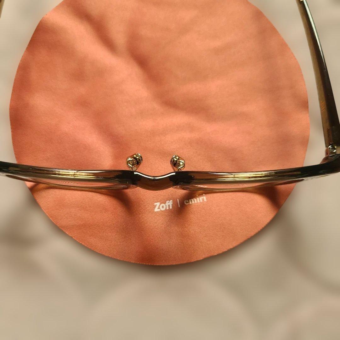 Zoff　コラボメガネ　辺見えみり dill　グレー　クリア　限定　完売