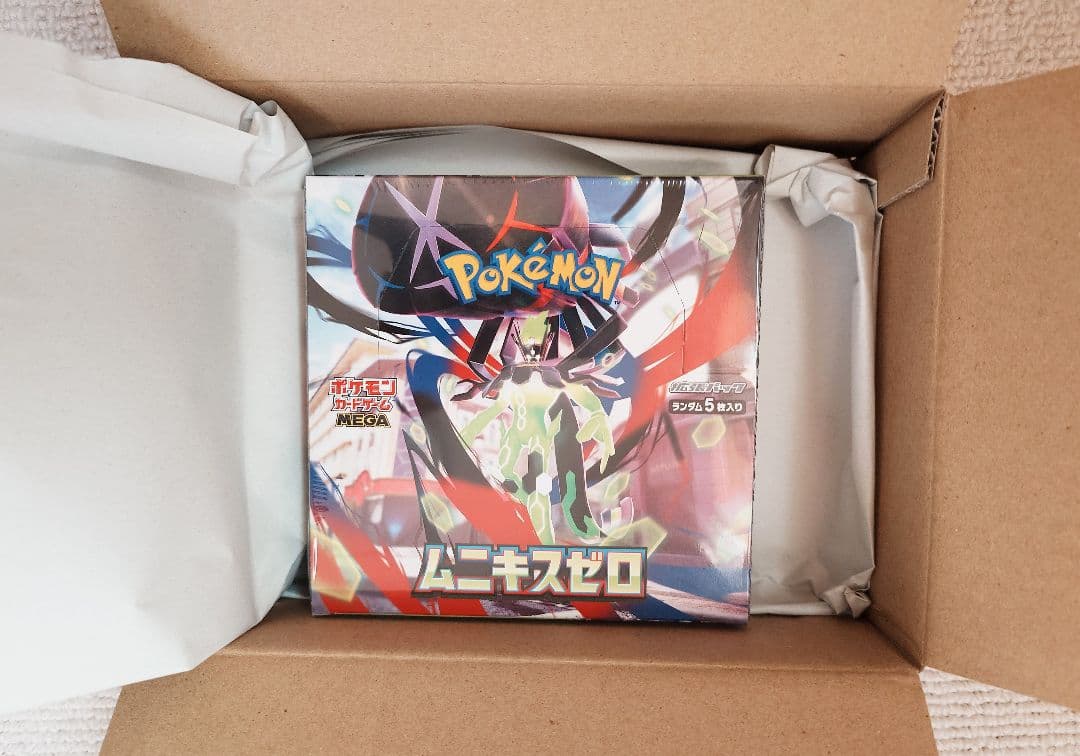 ポケモンカード MEGA拡張パック ムニキスゼロ BOX シュリンク付 【新品】